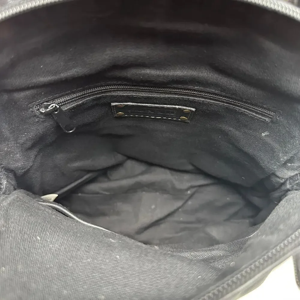 Fossil | Women | Black Soft Leather Minimal Mini Backpack Purse | One Size